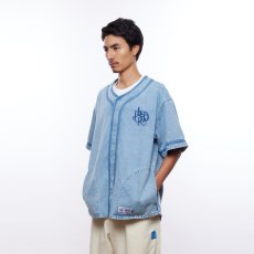 画像19: Liberaiders  DENIM BASEBALL SHIRT (19)