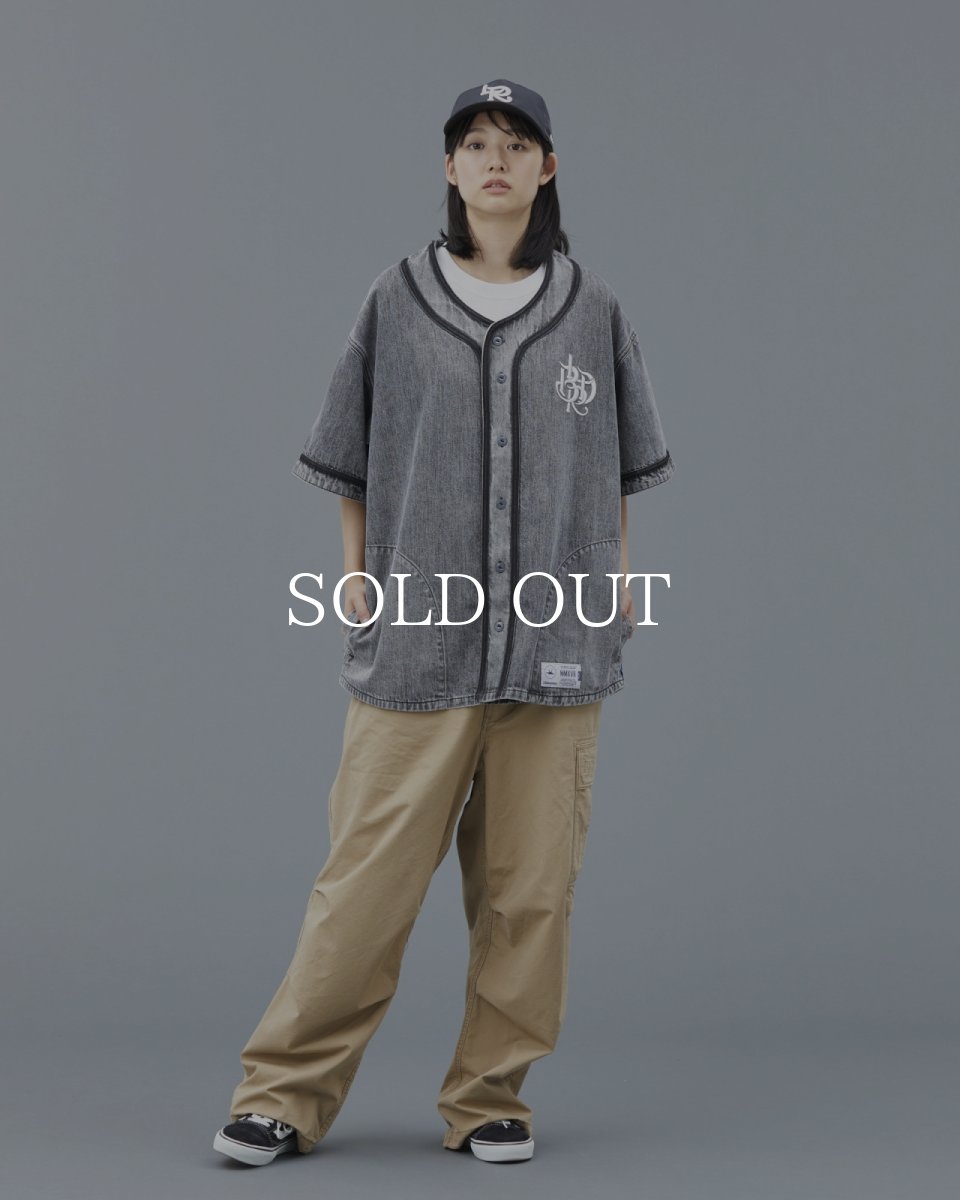 画像29: Liberaiders  DENIM BASEBALL SHIRT (29)