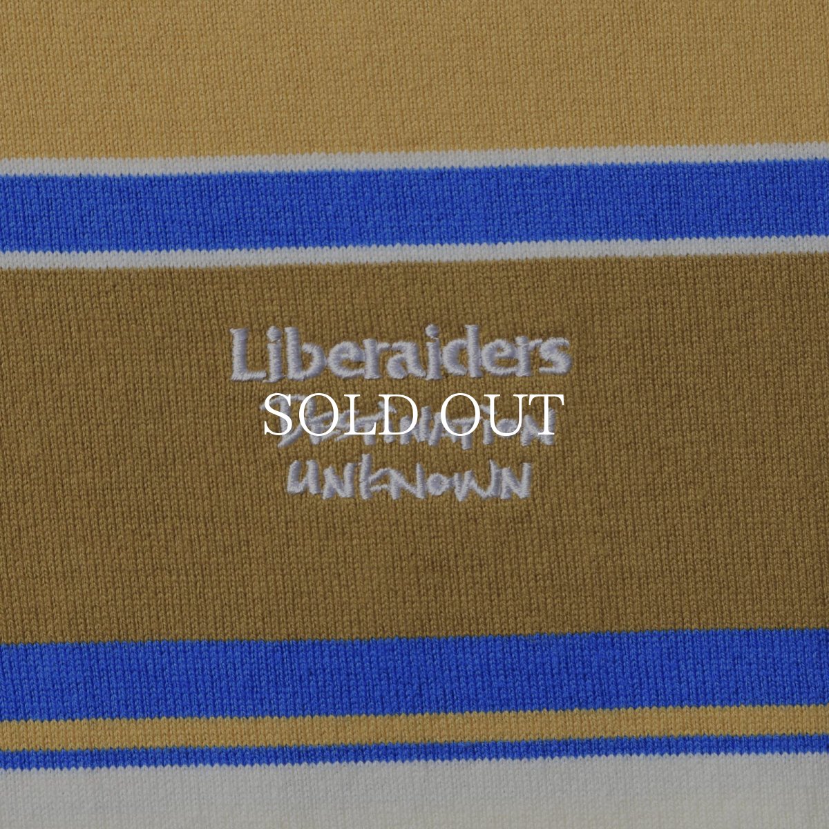 画像3: Liberaiders  MULTI STRIPE L/S POLO SHIRT (3)