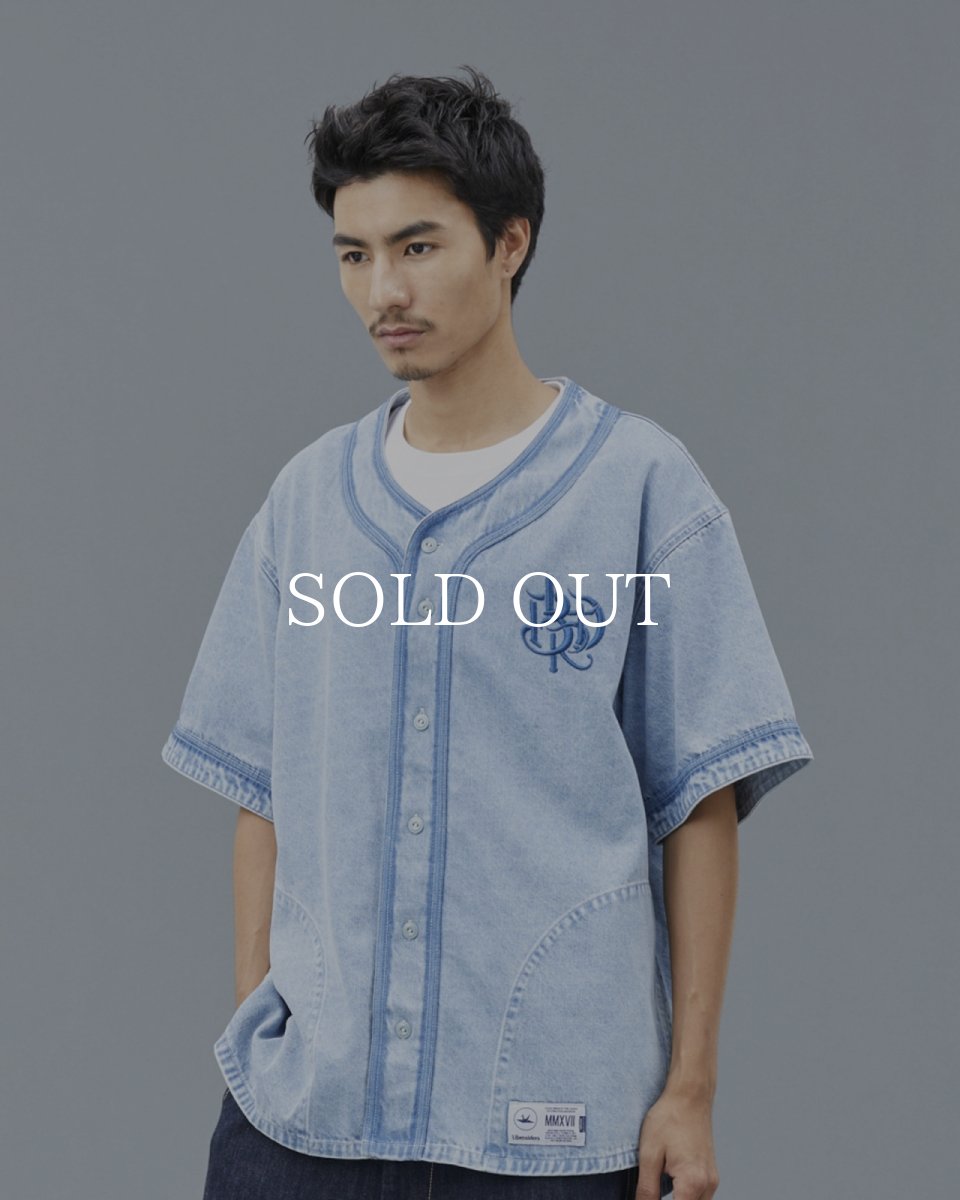 画像38: Liberaiders  DENIM BASEBALL SHIRT (38)