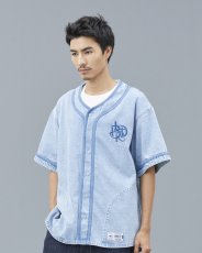 画像38: Liberaiders  DENIM BASEBALL SHIRT (38)