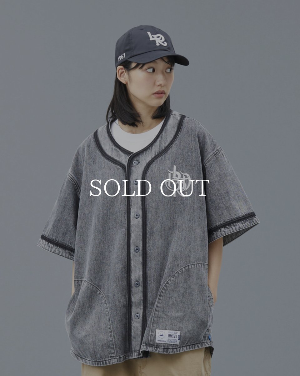 画像23: Liberaiders  DENIM BASEBALL SHIRT (23)