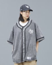 画像23: Liberaiders  DENIM BASEBALL SHIRT (23)
