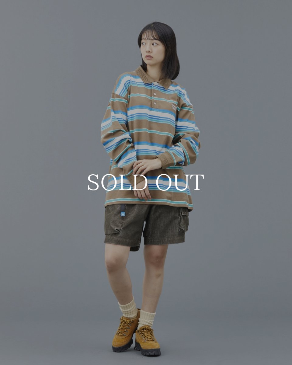 画像40: Liberaiders  MULTI STRIPE L/S POLO SHIRT (40)