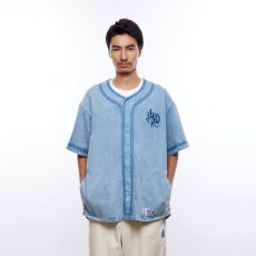 画像17: Liberaiders  DENIM BASEBALL SHIRT (17)