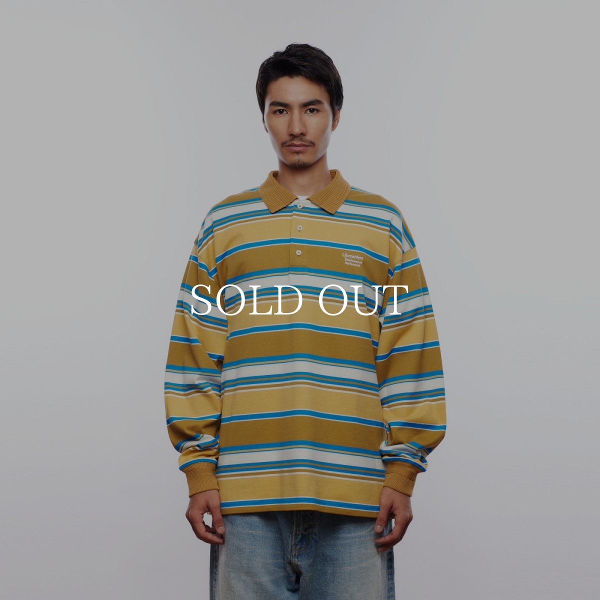 画像23: Liberaiders  MULTI STRIPE L/S POLO SHIRT (23)