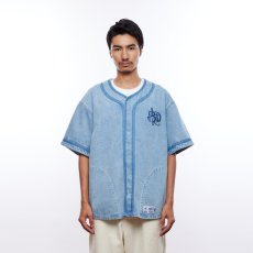 画像18: Liberaiders  DENIM BASEBALL SHIRT (18)