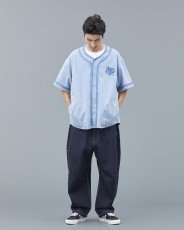 画像34: Liberaiders  DENIM BASEBALL SHIRT (34)