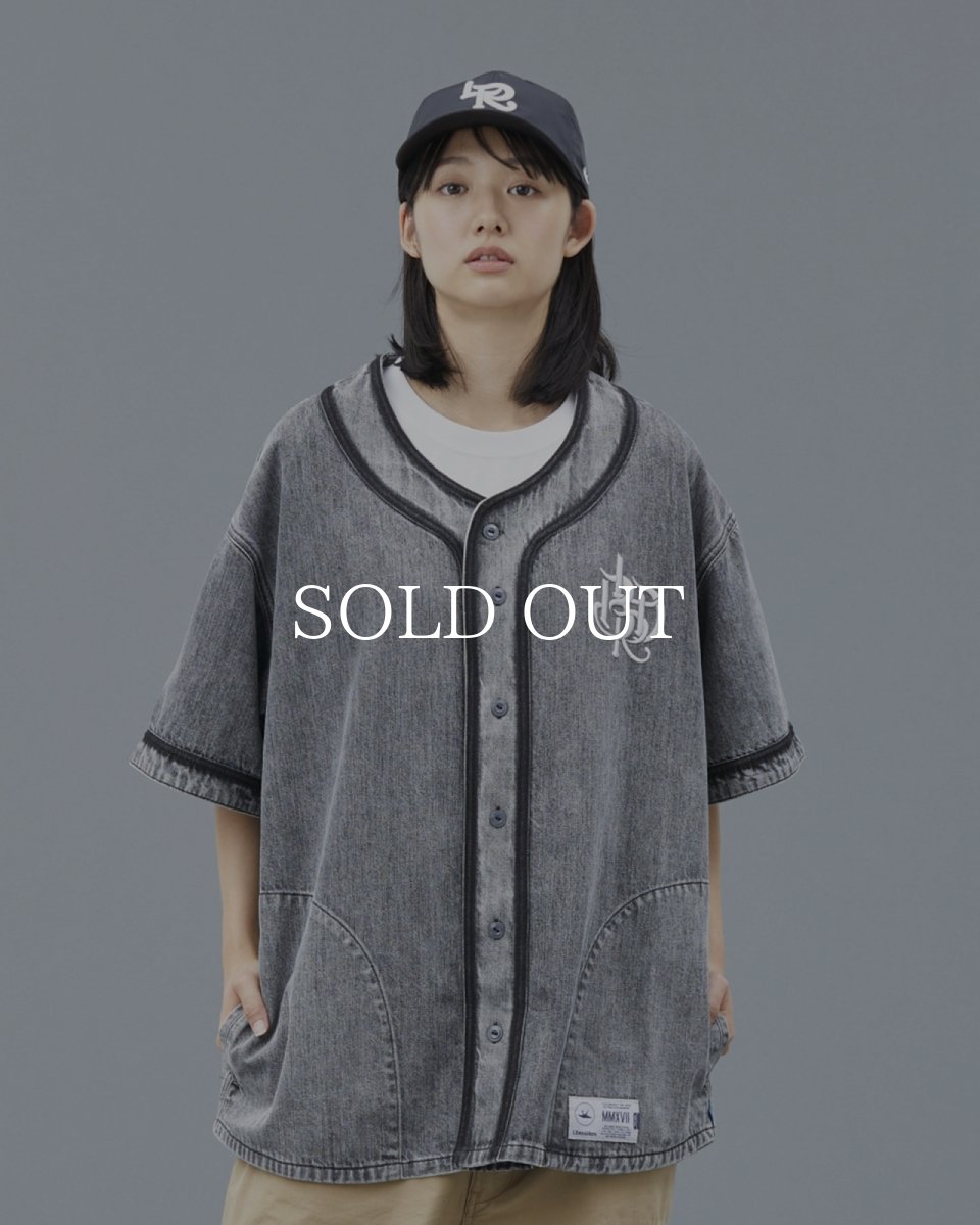 画像30: Liberaiders  DENIM BASEBALL SHIRT (30)