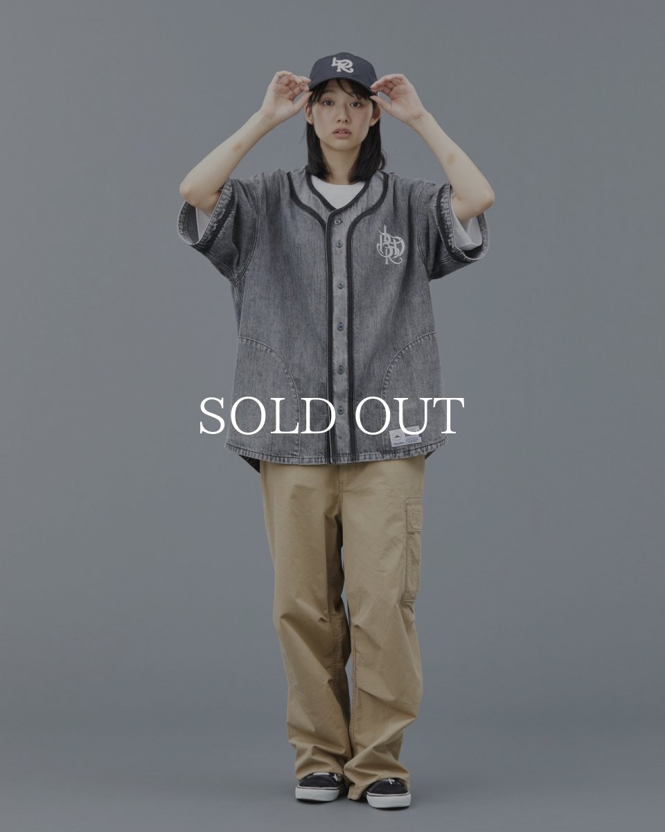 画像31: Liberaiders  DENIM BASEBALL SHIRT (31)