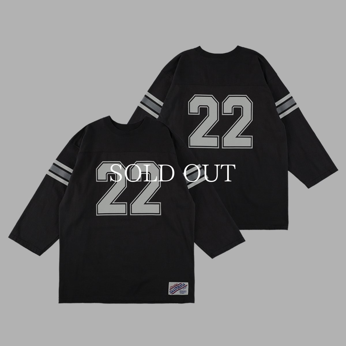 画像2: STANDARD CALIFORNIA  SD Heavyweight Football Logo T (2)