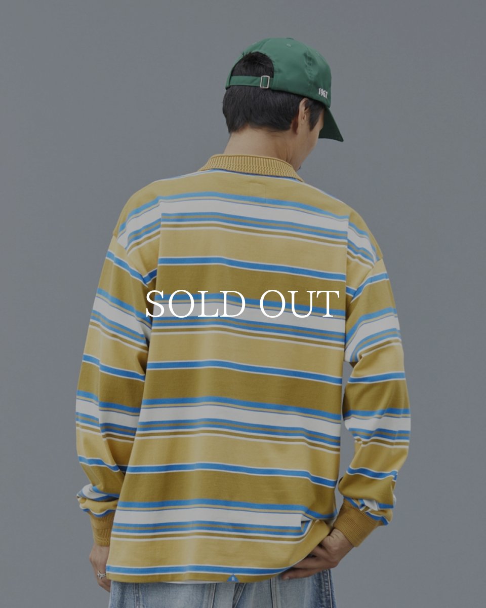 画像37: Liberaiders  MULTI STRIPE L/S POLO SHIRT (37)