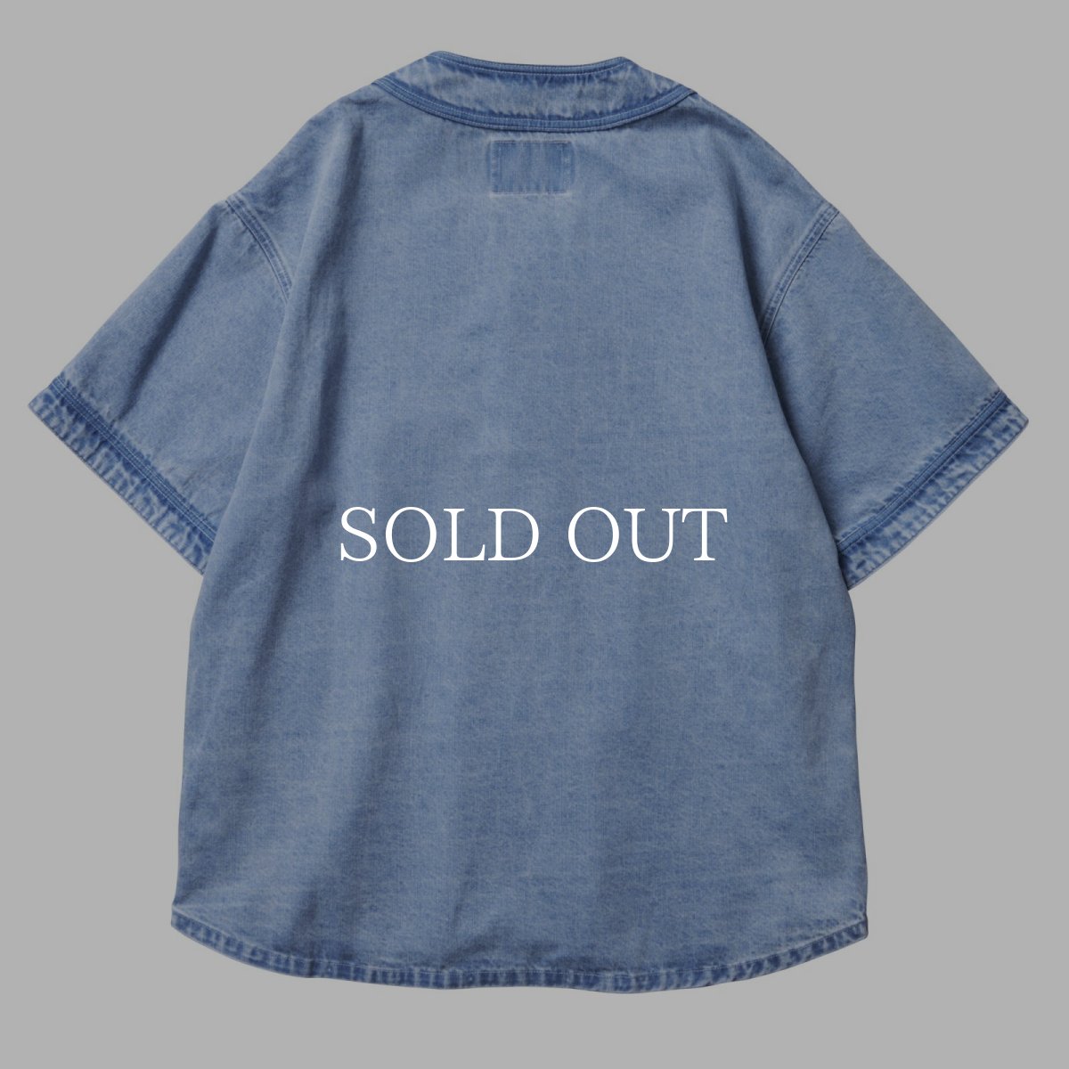 画像9: Liberaiders  DENIM BASEBALL SHIRT (9)