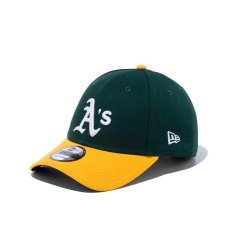 画像1: NEW ERA  9FORTY オークランド・アスレチックス チームカラー (1)