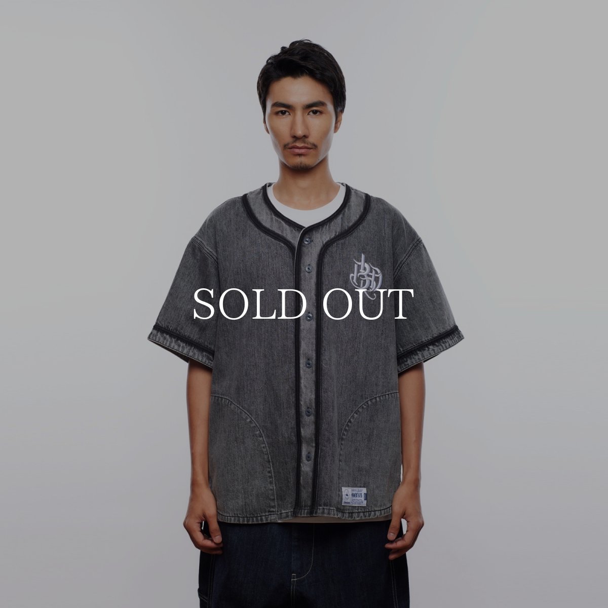 画像14: Liberaiders  DENIM BASEBALL SHIRT (14)