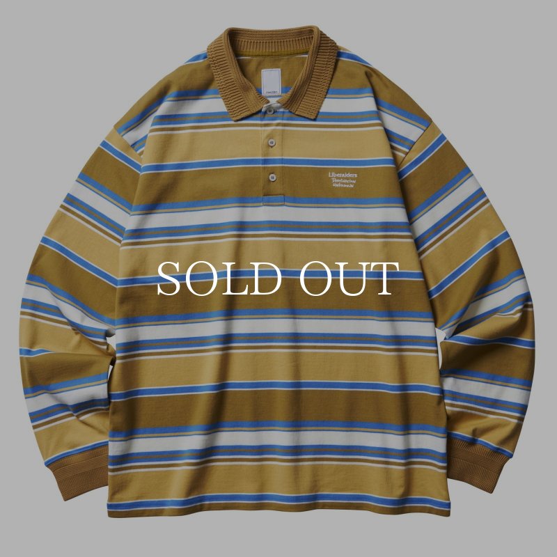 Liberaiders MULTI STRIPE L/S POLO SHIRT 711062501 公式通販