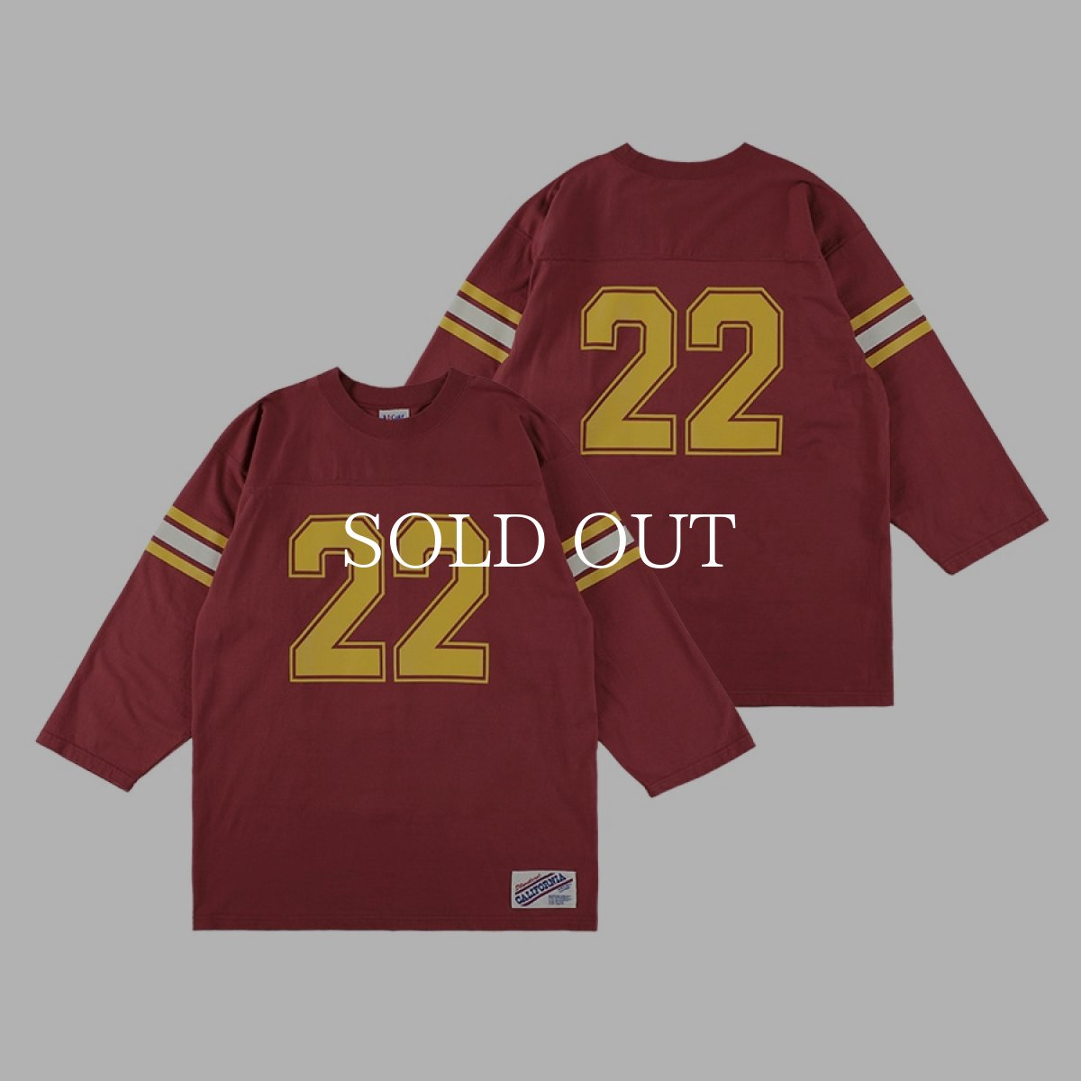 画像3: STANDARD CALIFORNIA  SD Heavyweight Football Logo T (3)