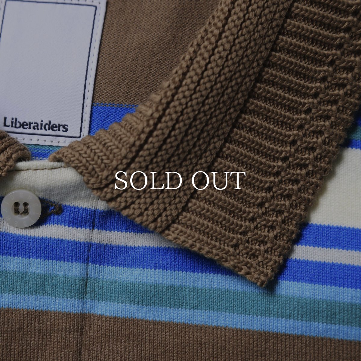 画像12: Liberaiders  MULTI STRIPE L/S POLO SHIRT (12)