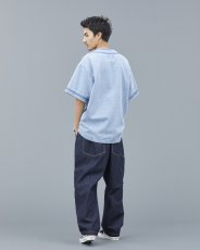 画像35: Liberaiders  DENIM BASEBALL SHIRT (35)