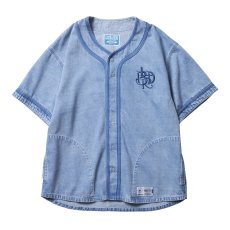 画像8: Liberaiders  DENIM BASEBALL SHIRT (8)