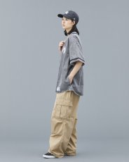 画像26: Liberaiders  DENIM BASEBALL SHIRT (26)