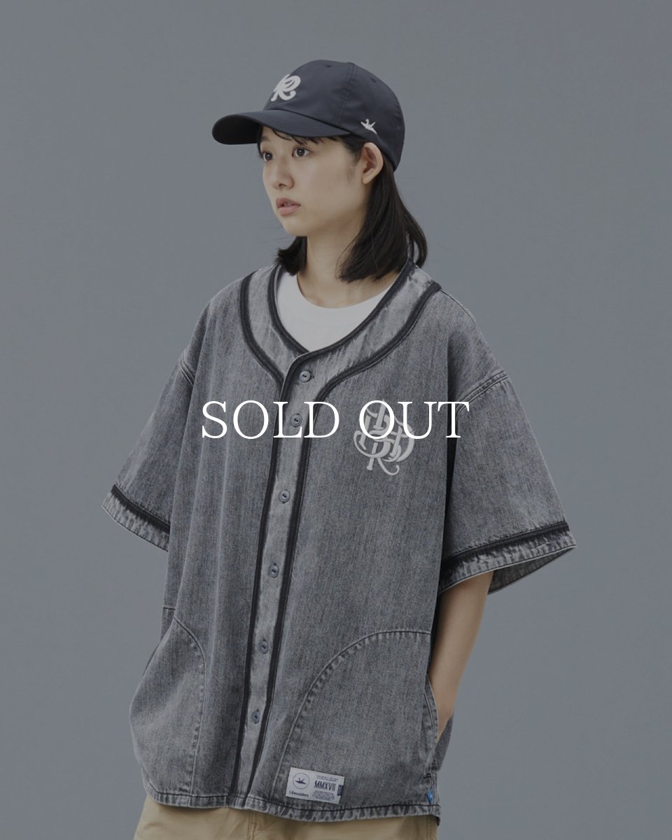 画像25: Liberaiders  DENIM BASEBALL SHIRT (25)