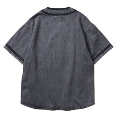 画像2: Liberaiders  DENIM BASEBALL SHIRT (2)