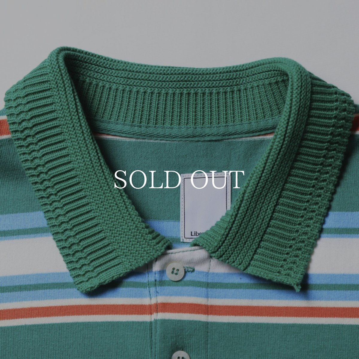 画像20: Liberaiders  MULTI STRIPE L/S POLO SHIRT (20)