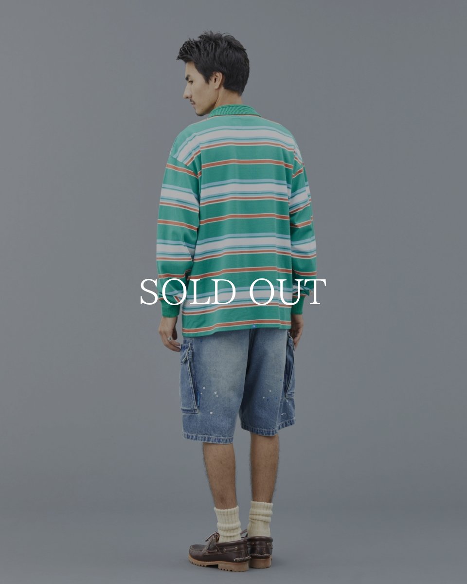 画像49: Liberaiders  MULTI STRIPE L/S POLO SHIRT (49)