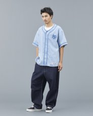 画像37: Liberaiders  DENIM BASEBALL SHIRT (37)