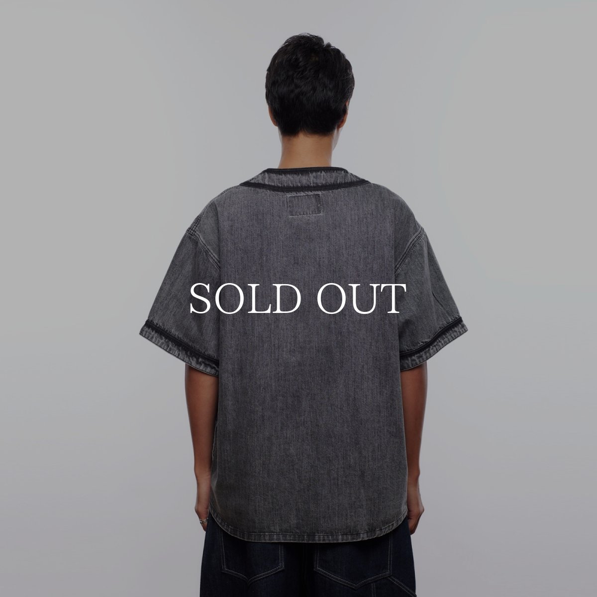 画像16: Liberaiders  DENIM BASEBALL SHIRT (16)