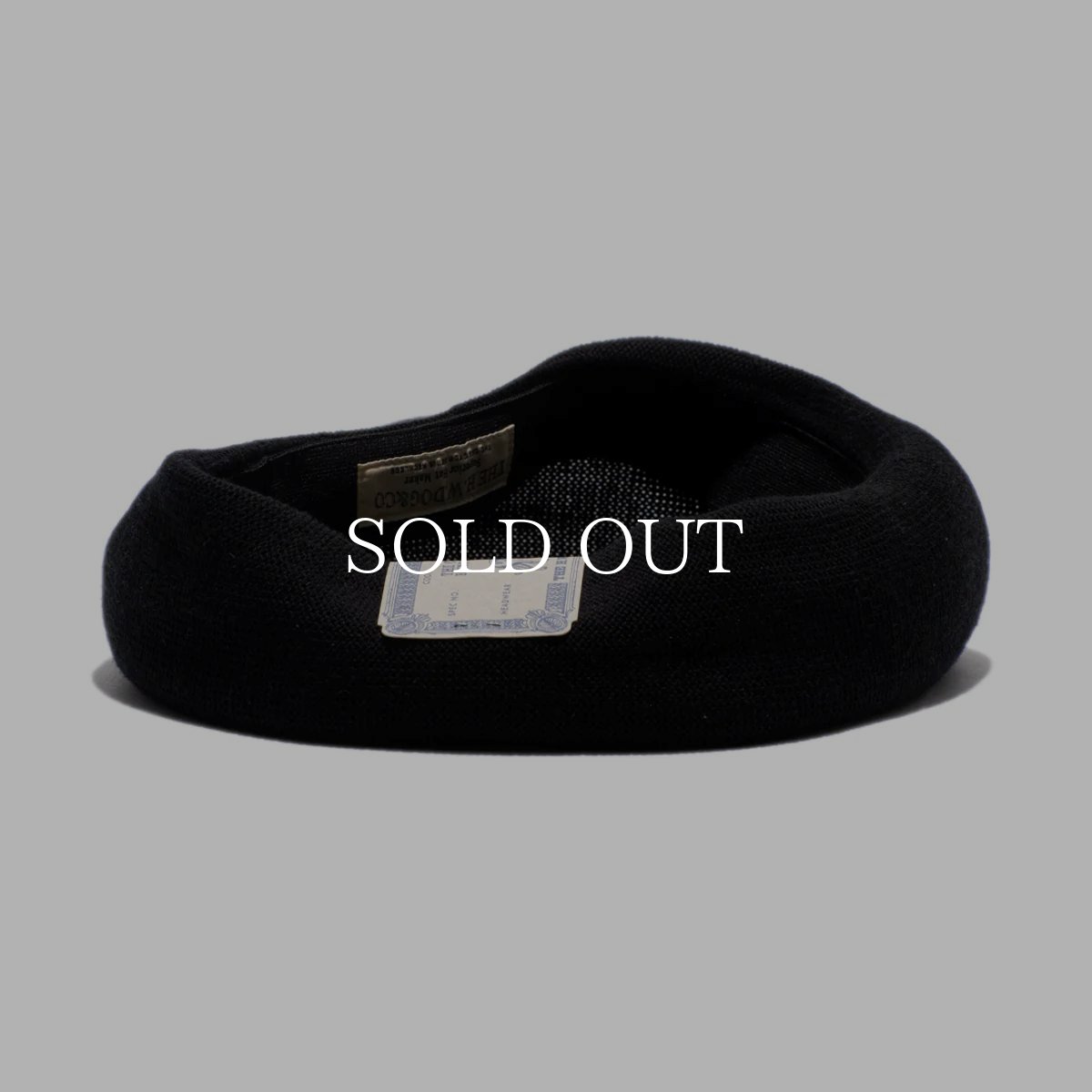 画像5: THE H.W.DOG&CO. 【再入荷】 COTTON BIG BERET (5)