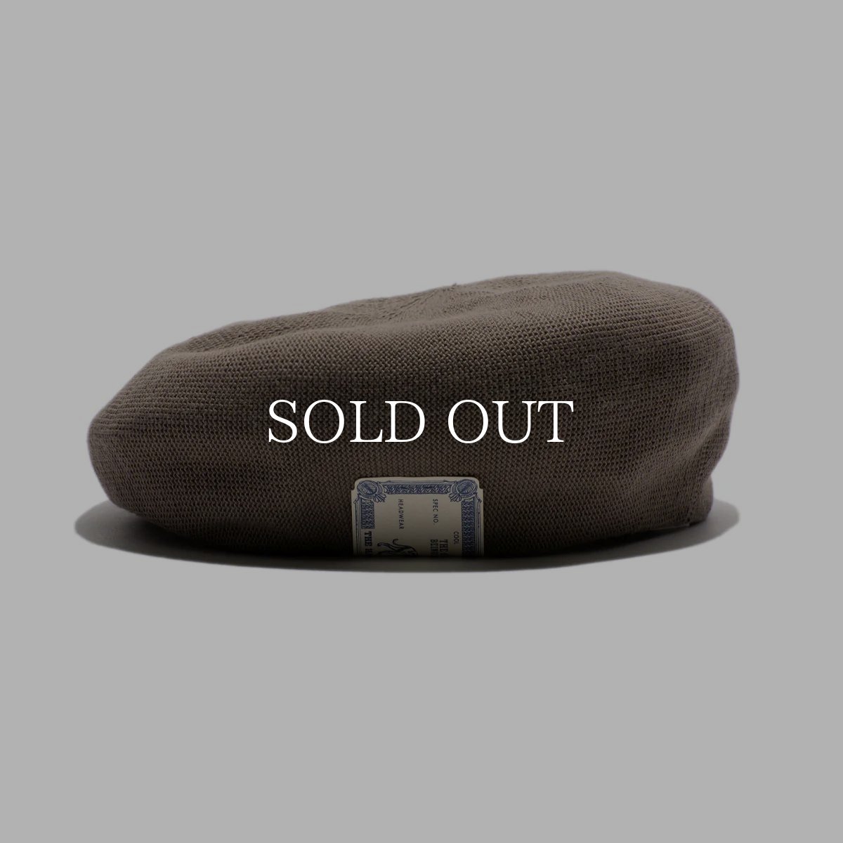 画像16: THE H.W.DOG&CO. 【再入荷】 COTTON BIG BERET (16)