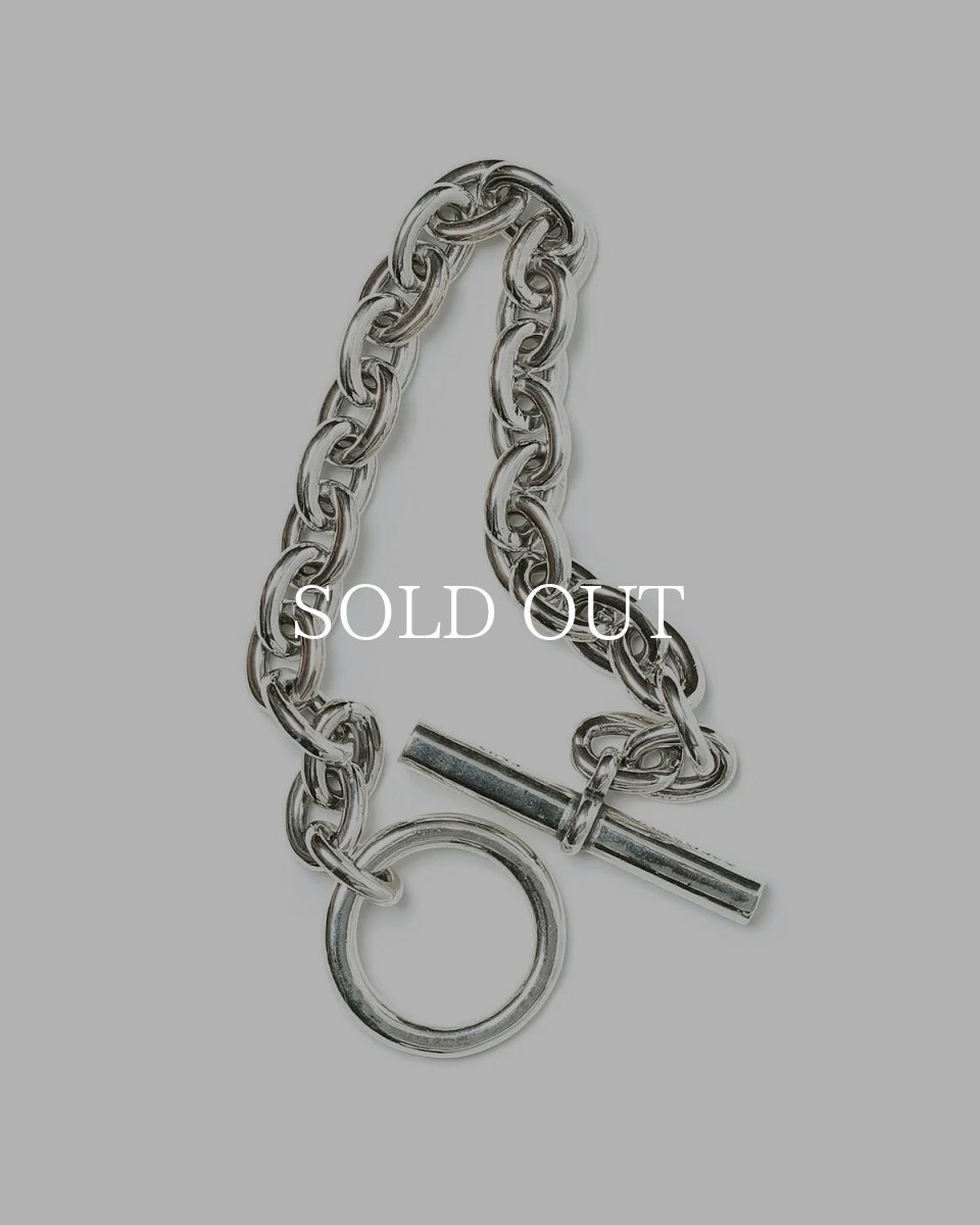 画像1: nonnative  DWELLER CHAIN BRACELET 925 SILVER by END (1)