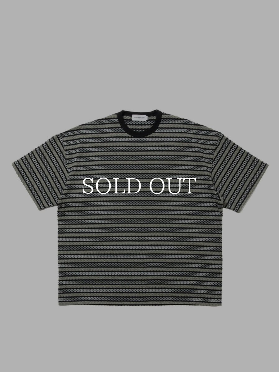 画像1: COOTIE   Jacquard Border S/S Tee (1)