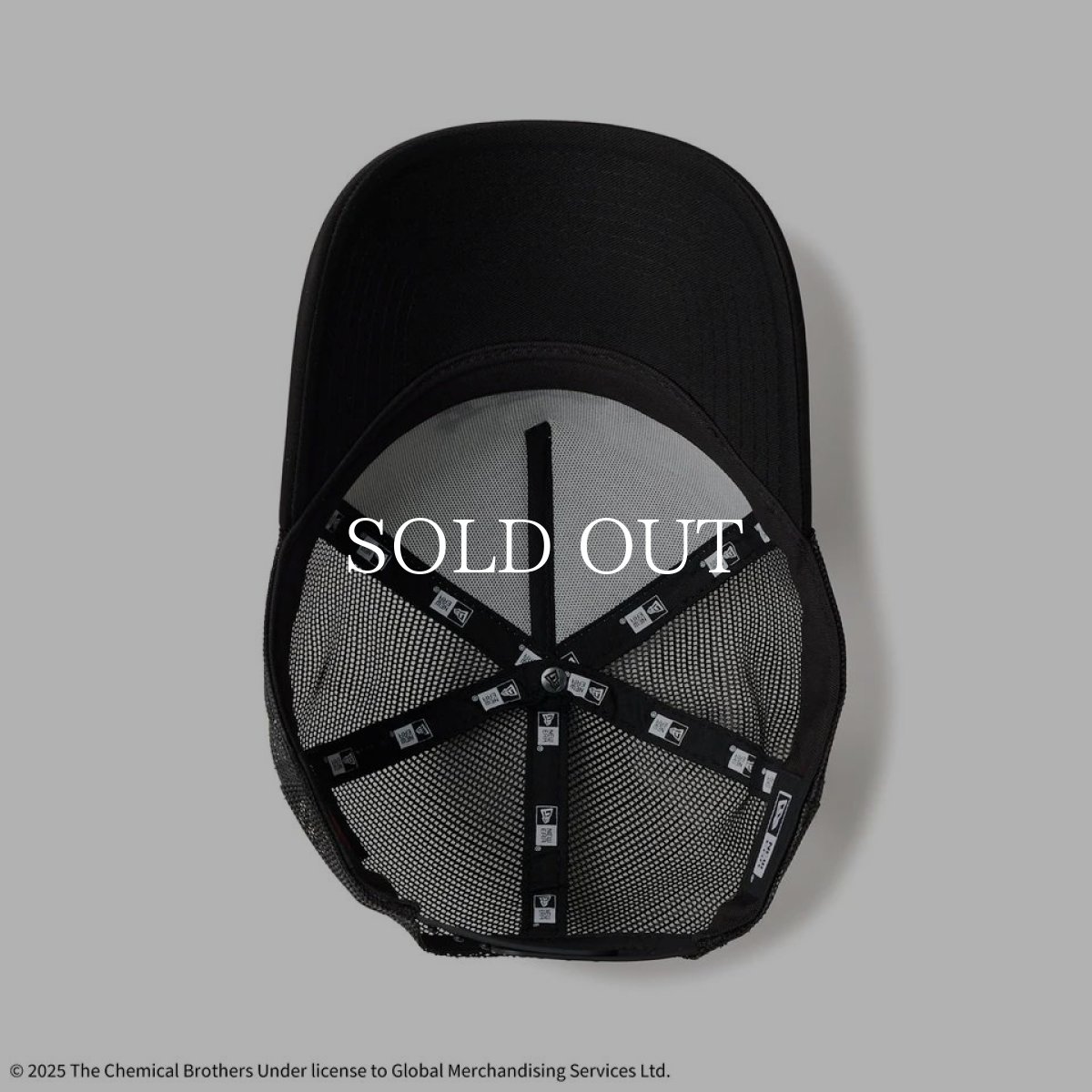 画像4: NEW ERA  9FORTY A-Frame トラッカー The Chemical Brothers カタカナロゴ ホワイト/ブラック (4)