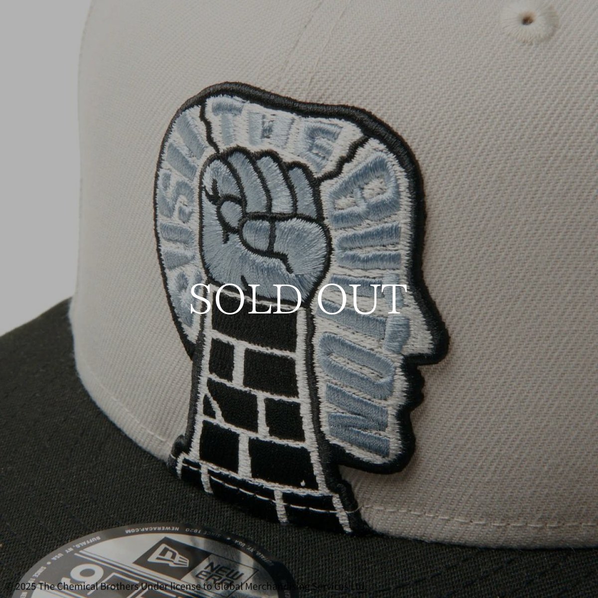 画像2: NEW ERA  9FIFTY The Chemical Brothers Push the Button ストーン ブラックバイザー (2)