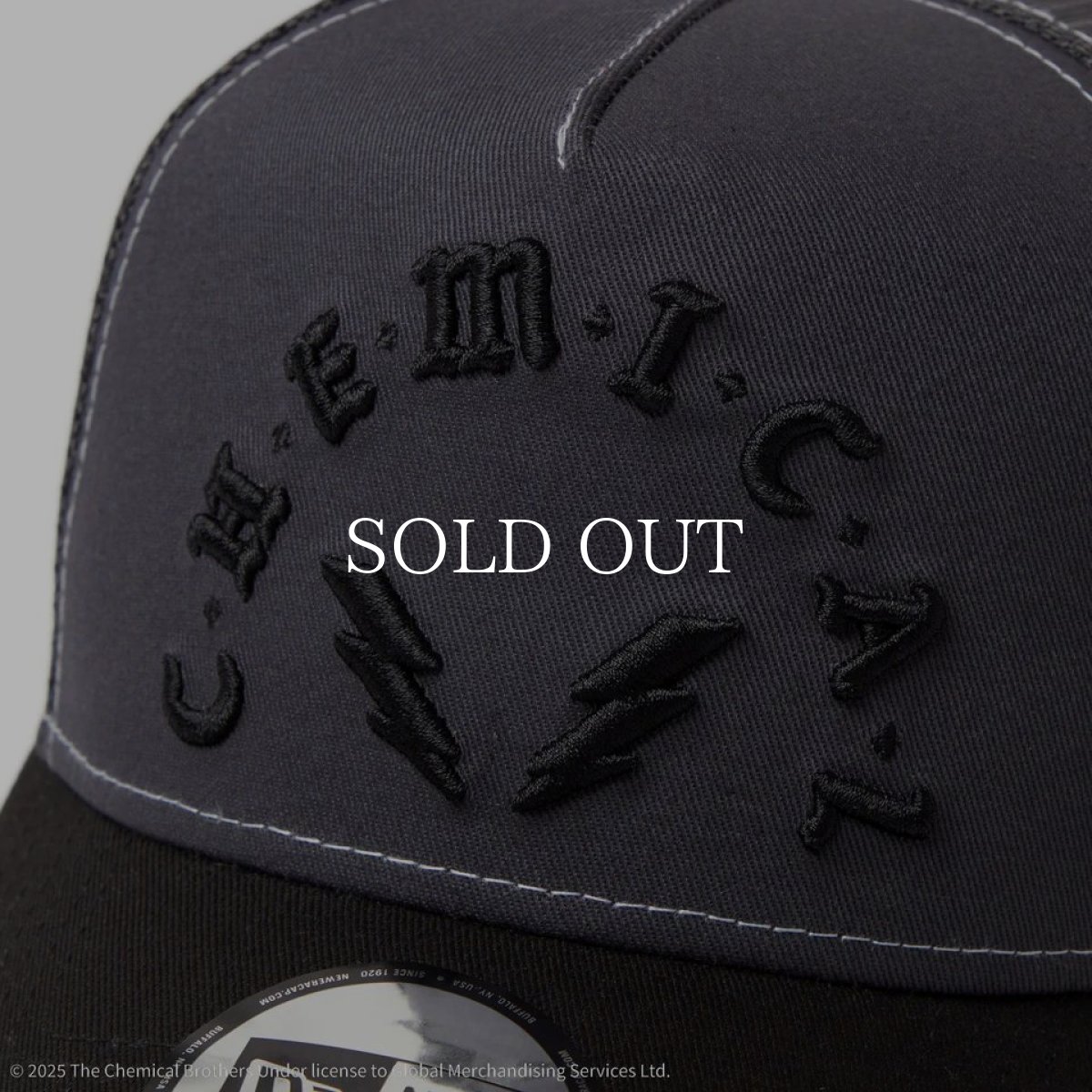 画像5: NEW ERA  9FORTY A-Frame トラッカー The Chemical Brothers C-H-E-M-I-C-A-L グラファイト (5)
