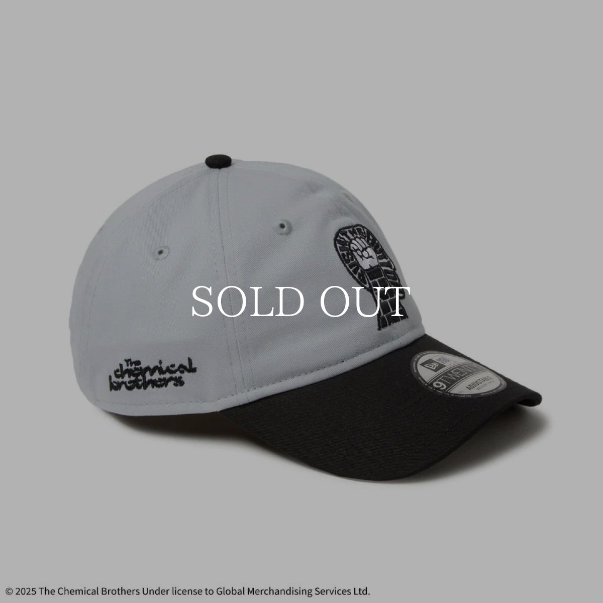 画像3: NEW ERA  9TWENTY The Chemical Brothers Push the Button グレー ブラックバイザー (3)