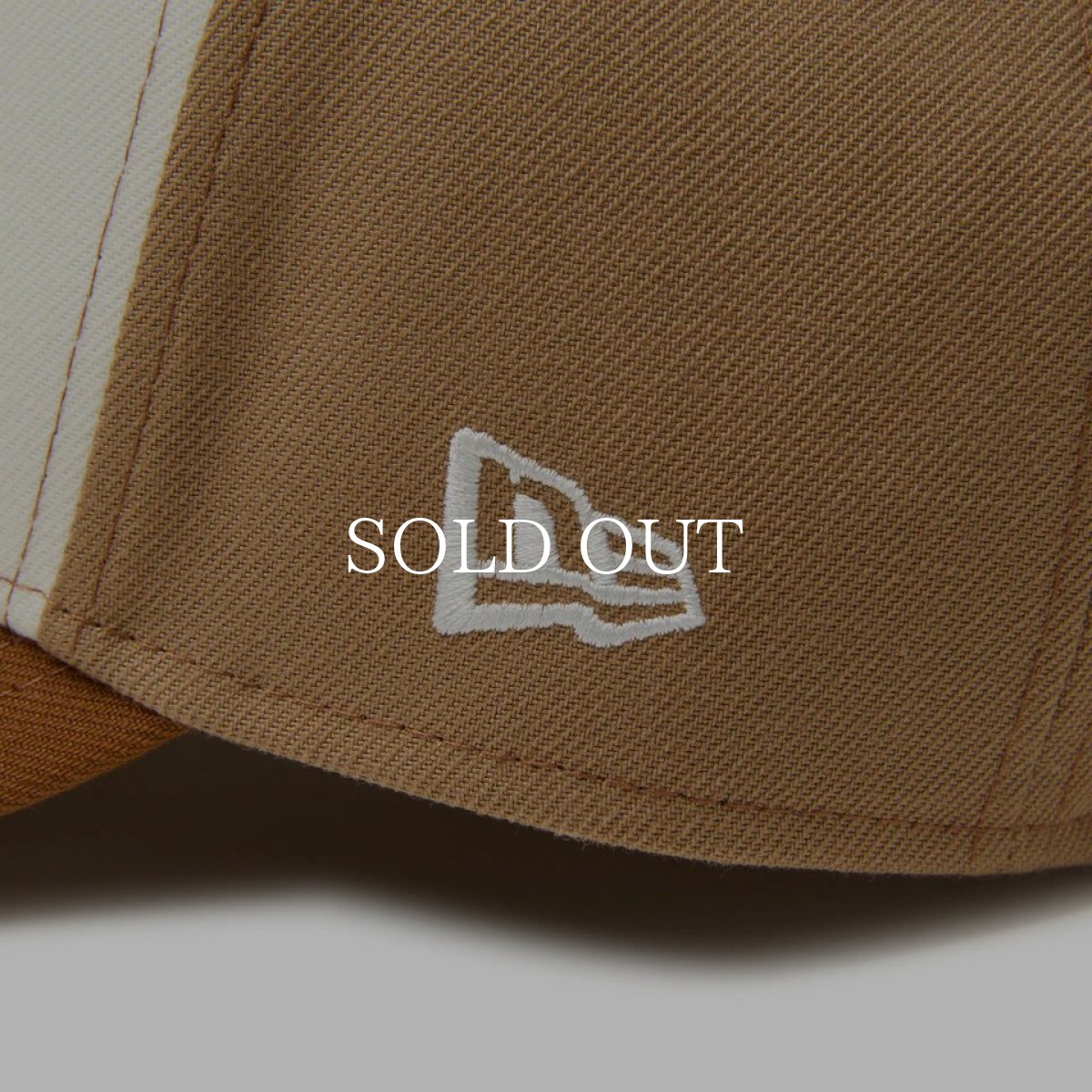 画像6: NEW ERA  9FORTY A-Frame Pancakes ロサンゼルス・ドジャース トーステッドピーナッツ/ワインコーク カーキバイザー (6)