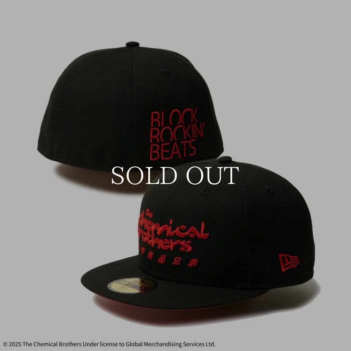 画像1: NEW ERA  59FIFTY The Chemical Brothers Block Rockin' Beats ブラック (1)