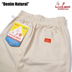 画像5: COOKMAN  シェフパンツ Chef Pants Short Denim Natural (5)
