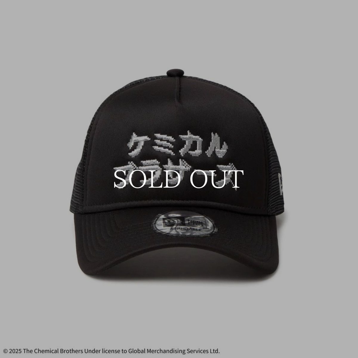 画像2: NEW ERA  9FORTY A-Frame トラッカー The Chemical Brothers カタカナロゴ ブラック (2)