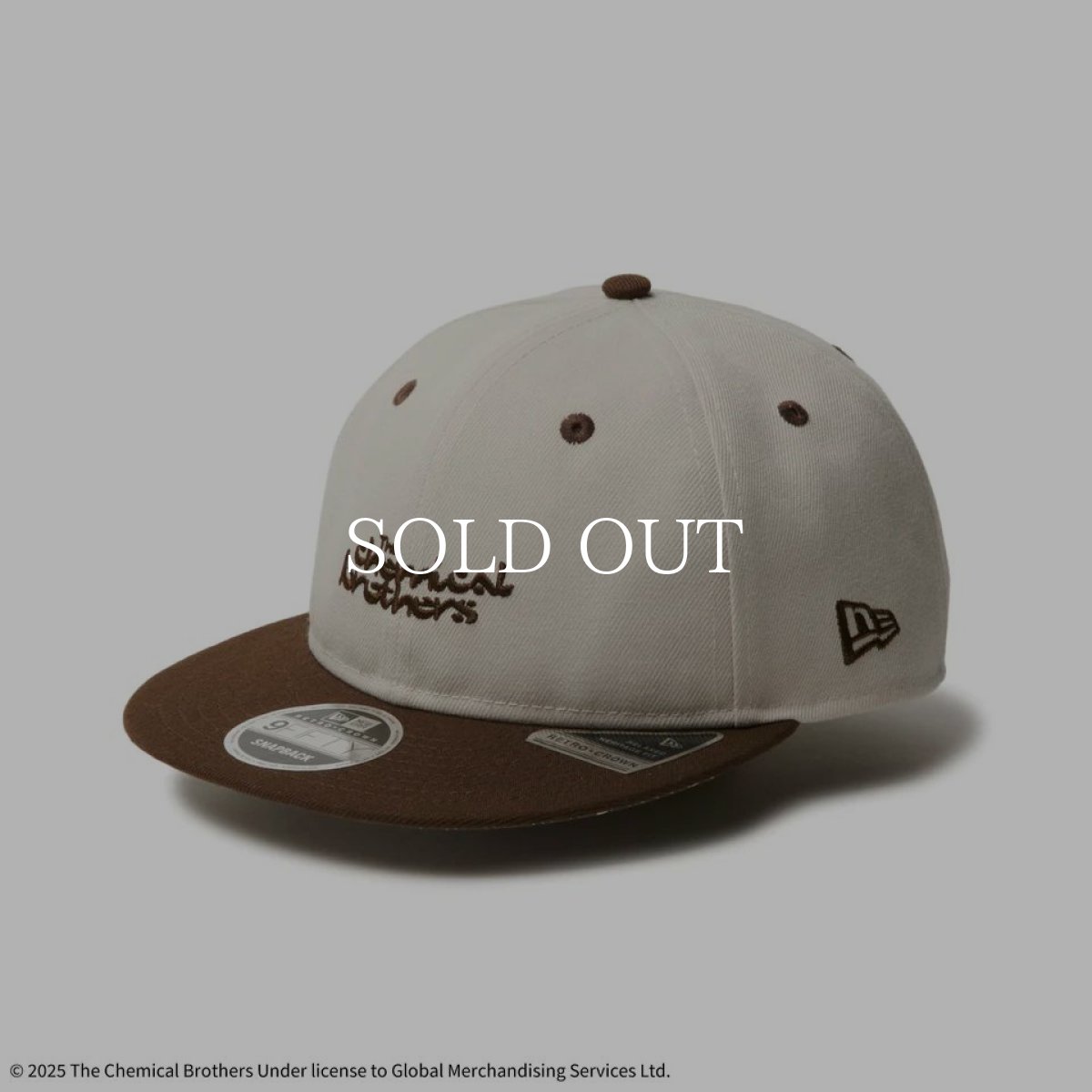 画像1: NEW ERA  RC 9FIFTY The Chemical Brothers Born In The Echoes ストーン ウォルナットバイザー (1)