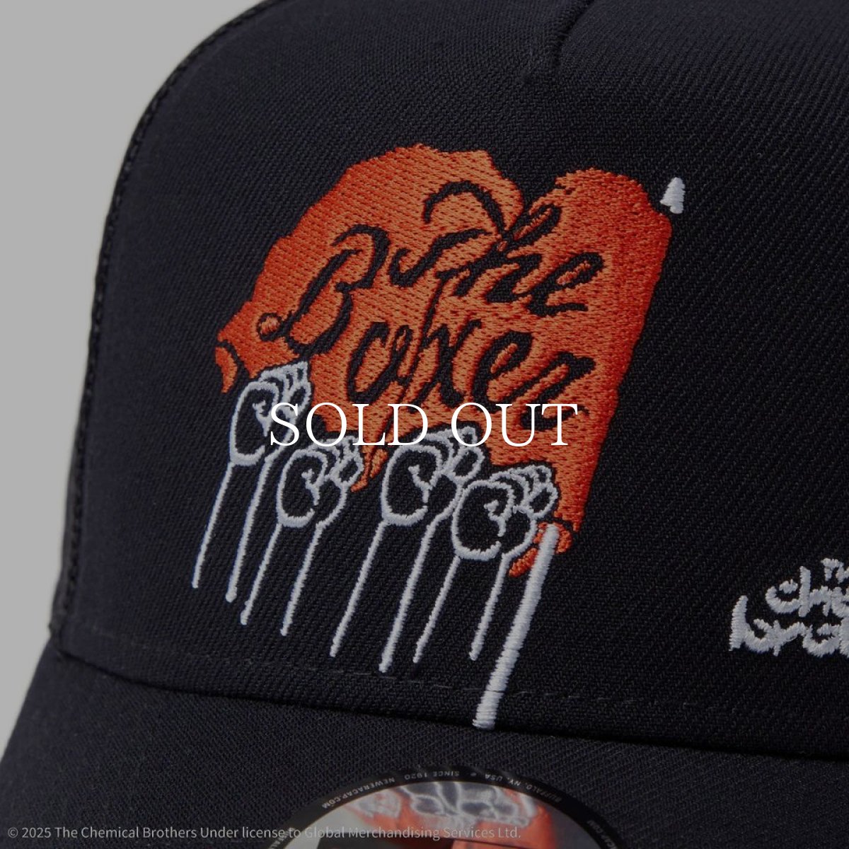 画像2: NEW ERA  9FORTY A-Frame トラッカー The Chemical Brothers The Boxer ネイビー (2)