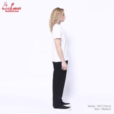 画像15: COOKMAN  シェフパンツ Chef Pants Semiwide FATBURGER Black (15)