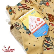画像7: COOKMAN  シェフパンツ Chef Pants Short Old Tattoo Beige (7)