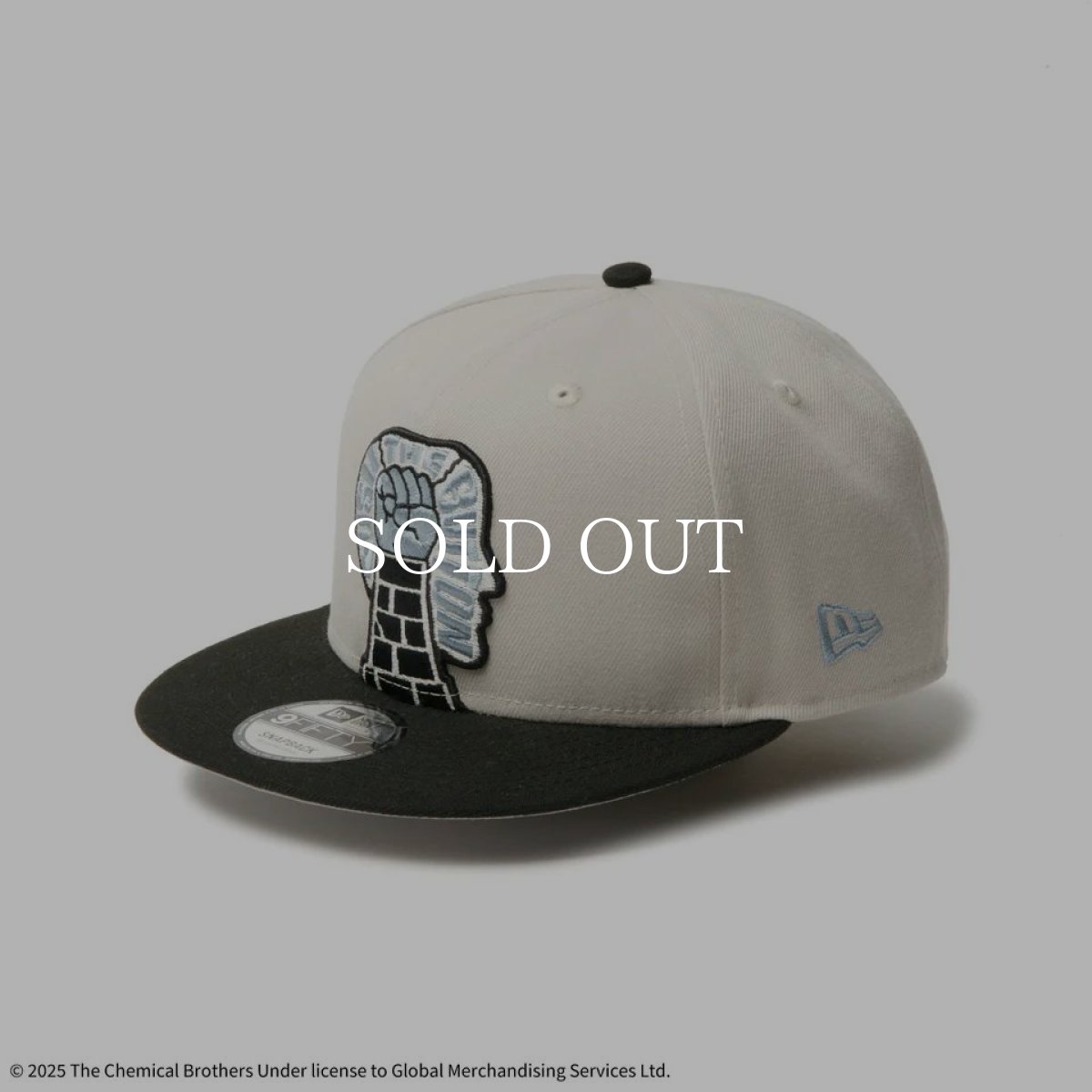 画像1: NEW ERA  9FIFTY The Chemical Brothers Push the Button ストーン ブラックバイザー (1)