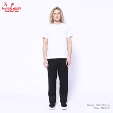 画像12: COOKMAN  シェフパンツ Chef Pants Semiwide FATBURGER Black (12)