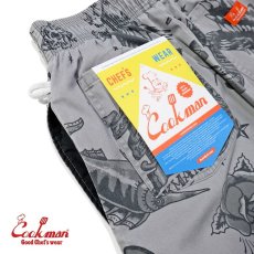 画像7: COOKMAN  シェフパンツ Chef Pants Short Old Tattoo Gray (7)